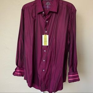 ROBERT GRAHAM Button Down Dress Shirt